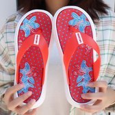 Romantic Cherry Blossom lichtgewicht en comfortabele slippers voor dames (kleur: rood, maat: 38)