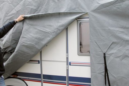 Eurotrail Beschermhoes Caravan 850 X 250 X 220 Cm Sfs Grijs van Eurotrail — afbeelding 2