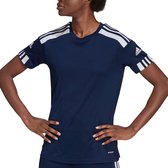 adidas Squadra 21  Sportshirt - Maat L  - Vrouwen - Navy/Wit