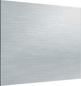 Aluminium keuken spatwand voor fornuis 80x80 cm