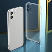 Benks Frosted Electroplating TPU beschermhoes voor iPhone 12 (transparant)