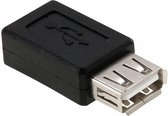 USB 2.0 A vrouwtje naar Mini 5pin USB vrouwtje Adapter