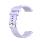 Voor Huawei Honor Watch ES siliconen vervangende polsband horlogeband (paars)