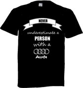 Audi T-shirt maat S