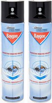 Baygon Spray Protector vliegende insecten - 2 x 400 ml