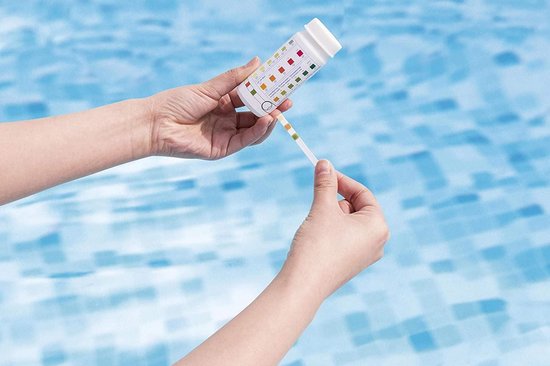 Bandelette test analyse eau piscine