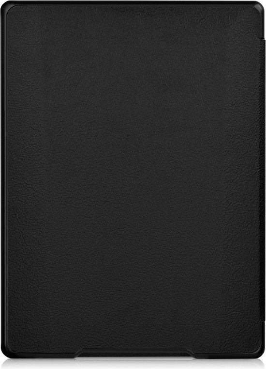 kwmobile e-reader hoesje geschikt voor Kobo Aura H2O Edition 1 hoes - Ereader flip case met standaard - E reader cover van kunstleer - In zwart van Merkloos — afbeelding 5