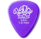 Dunlop Delrin 500 1.50 mm Pick 6-Pack standaard plectrum