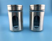 Kruidenpotje - Kruidenstrooier - 4 stuks - 8.5 cm