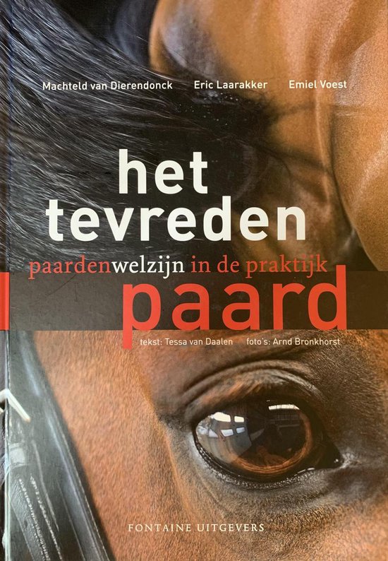 Cover van het boek 'Het tevreden paard' van A. Bronkhorst en E. Dierendonk