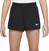 Nike Court Victory Sportbroek - Maat 146  - Meisjes - zwart - wit