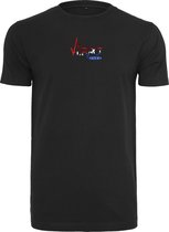 FitProWear Casual T-Shirt Dutch - Zwart - Maat M - Casual T-Shirt - Sportshirt - Slim Fit Casual Shirt - Casual Shirt - Zomershirt - Zwart Shirt - T-Shirt heren - T-Shirt