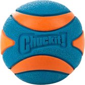Chuckit Ultra Squeaker - Hondenspeelgoed - Bal - Blauw - Maat L - 1 Stuk