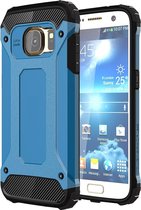 Samsung Galaxy S7 Hoesje - Mobigear - Outdoor Serie - Hard Kunststof Backcover - Blauw - Hoesje Geschikt Voor Samsung Galaxy S7