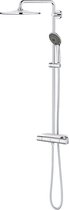 Bol.com GROHE Vitalio Joy 310 Regendouche - Ã˜ 31 cm - Inclusief thermostaatkraan en planchet - Met CoolTouch technologie - Chroom aanbieding