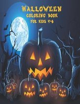 Halloween Coloring Book For Kids 4-8