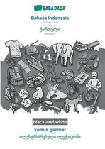 BABADADA black-and-white, Bahasa Indonesia - Georgian (in georgian script), kamus gambar - visual dictionary (in georgian script): Indonesian - Georgi