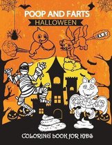 poop and Farts Halloween Coloring Book For Kids