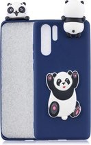 Voor Galaxy Note 10+ 3D Cartoon Pattern Shockproof TPU beschermhoes (Panda)