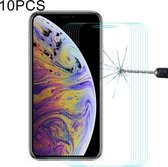 10 STKS ENKAY Hat-Prince 0,26 mm 9H 2,5D gehard glasfolie voor iPhone 11 Pro Max / XS Max