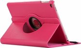 Litchi Texture Horizontale Flip 360 graden rotatie lederen tas voor iPad Mini 2019, met houder en slaap- / wekfunctie (rose rood)