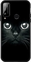 Voor Huawei Play 4T Pattern Printing Embossment TPU Mobile Case (Whiskered cat)