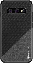 PINWUYO Honors Series schokbestendige pc + TPU beschermhoes voor Galaxy S10 (zwart)
