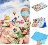 Voor Huawei MediaPad M5 10 Geschilderde Horizontale Platte Lederen Case met Slaapfunctie & Kaartsleuf & Gesp Antislip Strip & Beugel & Portemonnee (Ballon)