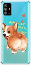 Voor Galaxy S20 Plus Lucency Painted TPU Protective (Corgi)