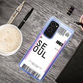 Voor OnePlus 9 Boarding Pass Series TPU telefoon beschermhoes (Seoul)