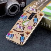 Puppet Toys Pattern Soft TPU Case voor Galaxy S9 +