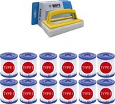 Bestway - Type I filters geschikt voor filterpomp 58381 - 12 stuks & WAYS scrubborstel