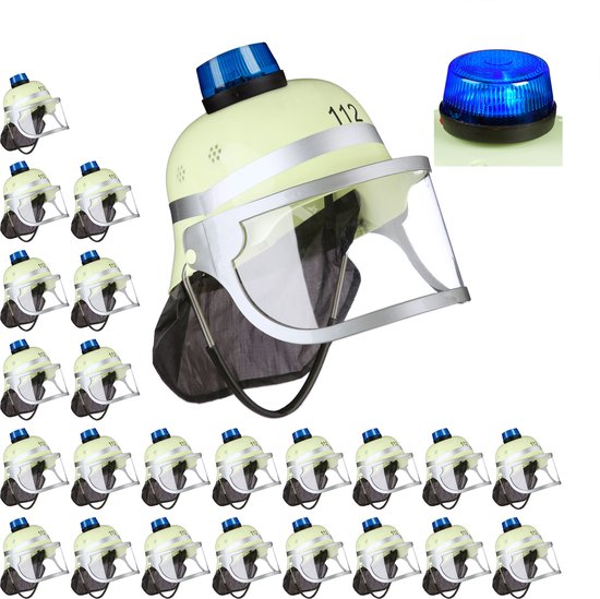 Kids & Volwassenen FAST Helm, Met Bril, Zaklamp, Zwaailichten, NVG Imitaties, Knie- En Elleboogbeschermers, voor Openluchtspelen, Airsoft Paintball,Be a,AD