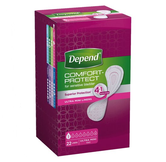 Depend Inlegkruisje Ultra Mini