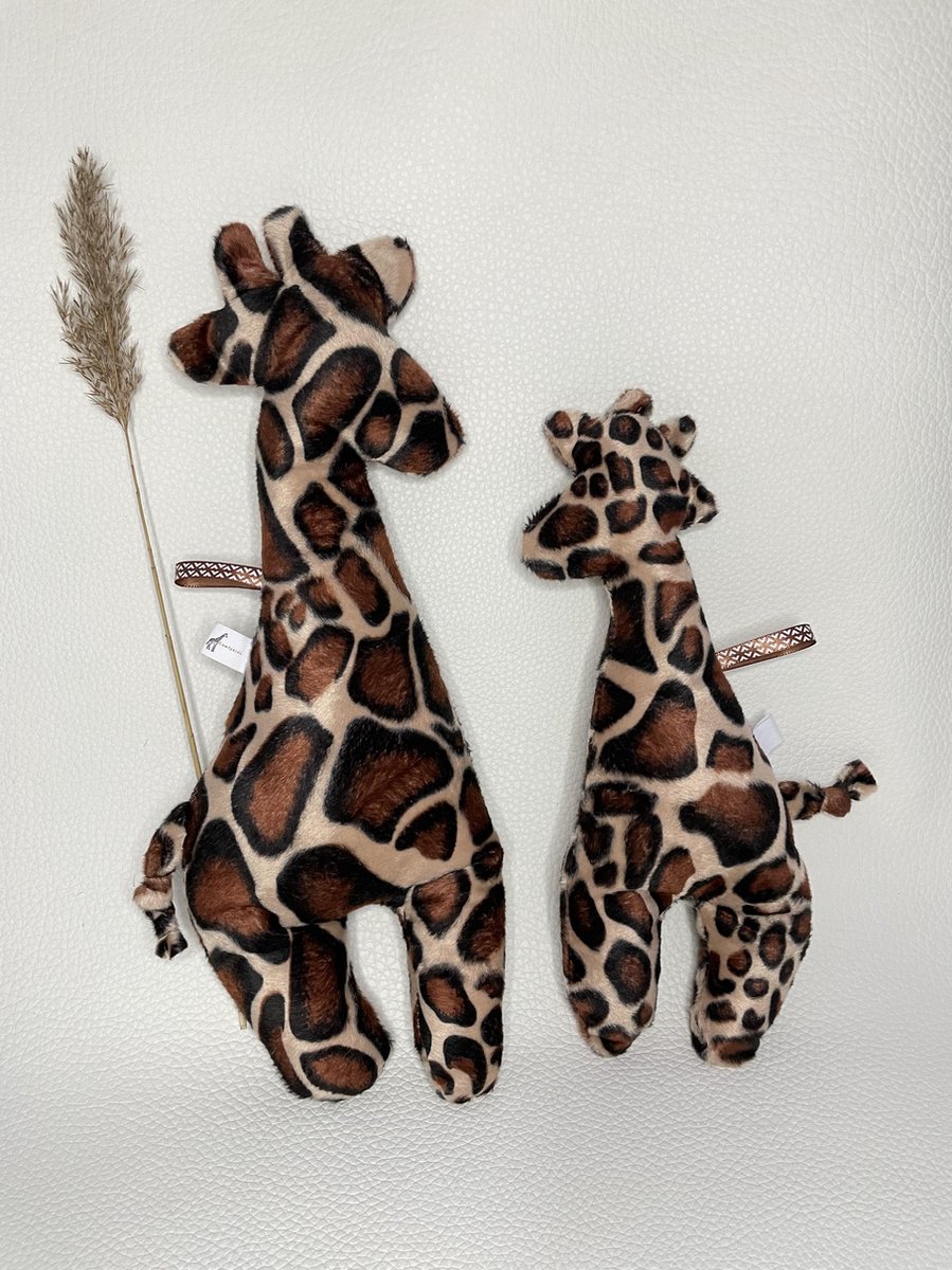 Goedkoopste Giraffe knuffels | SET van2 |Comfykids| Dierenprint |Jungle