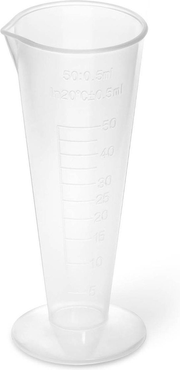 Steinberg Laboratoriumbeker - 10 stuks. - 50 ml - met uitloop