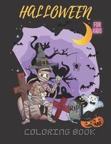 Halloween coloring book for Kids