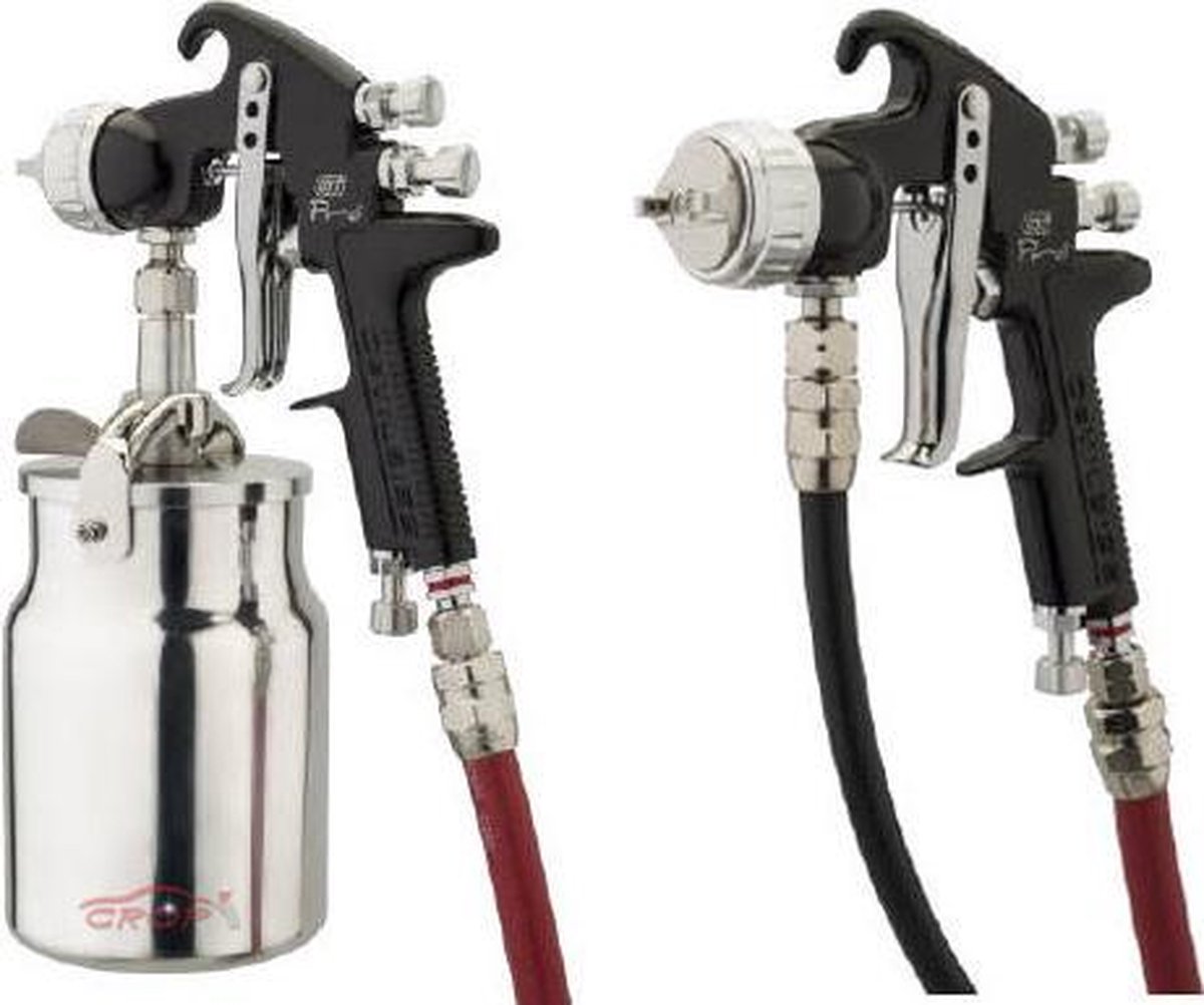 DeVilbiss GTi PRO Onderbeker- & Persvoeding Verfspuit