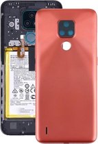 Originele Batterij Back Cover voor Motorola Moto E7 (Oranje)