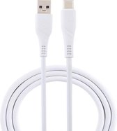 USB 3.0 naar USB-C / Type-C supersnelle oplaadgegevenskabel, kabellengte: ongeveer 1 m (wit)