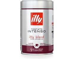 illy - Gemalen koffie - Intenso - 6 x 250 gram