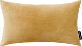 Lucy’s Living Luxe sierkussenhoes CLASSIC Gold  - 50 x 30 cm  - goud - polyester - wonen - interieur - woonaccessoires