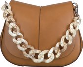 Gianni Chiarini Dames Schoudertassen Helena Round - Bruin