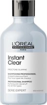 L'Oréal Professionnel Serie Expert Instant Clear Pure Shampoo 300 ml - Anti-roos vrouwen - Voor Beschadigd haar/Fijn en slap haar