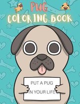Pug Coloring Book