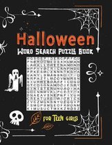 Halloween Word Search Puzzle Book for Teen Girls