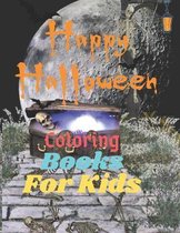 Happy Halloween Coloring Books For Kids