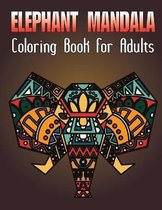 Elephant Mandala Coloring Book For Adults