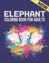 New Elephant Coloring Book For Adults