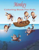 Monkey Coloring Book For Kids